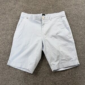 Hugo Boss Slice Slim Fit Chino Shorts Light Blue US 30R